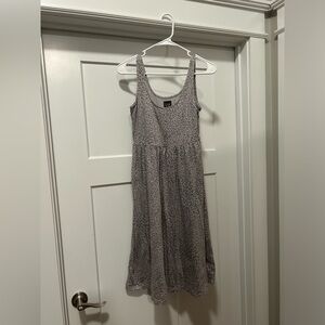 Gap Animal Print Gray Dress